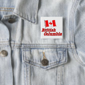 Kanada-Flagge - British Columbia Button (Beispiel)