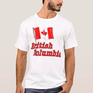Kanada-Flagge - British Columbia T-Shirt