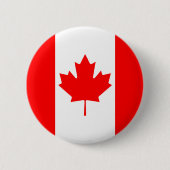 Kanada-Flagge Button (Vorderseite)