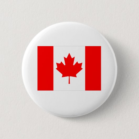 Kanada-Flagge Button (Vorderseite)