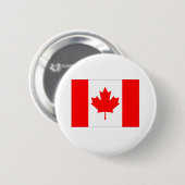 Kanada-Flagge Button (Vorne & Hinten)