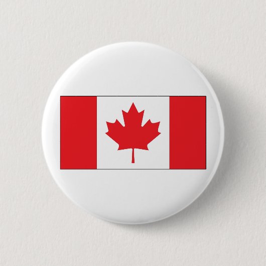 Kanada-Flagge Button (Vorderseite)