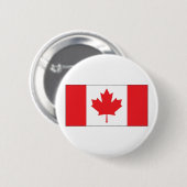 Kanada-Flagge Button (Vorne & Hinten)