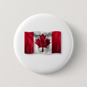 Kanada-Flagge Button (Vorderseite)