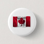Kanada-Flagge Button (Vorderseite)