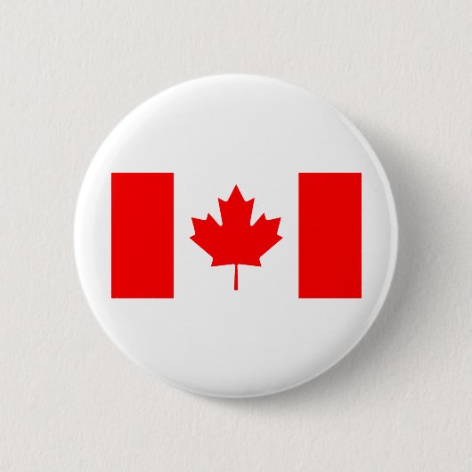 Kanada-Flagge Button (Vorderseite)
