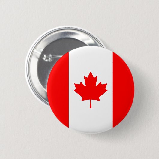 Kanada-Flagge Button (Vorne & Hinten)