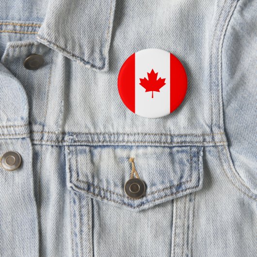 Kanada-Flagge Button (Beispiel)