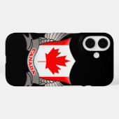 Kanada-Flagge Case-Mate iPhone Hülle (Rückseite (Horizontal))