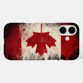 Kanada-Flagge Case-Mate iPhone Hülle (Rückseite (Horizontal))