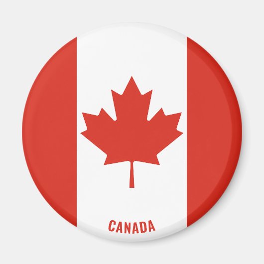 Kanada Flagge Charming Patriotic Magnet (Vorne)