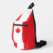 Kanada-Flagge Crossbody Bag (Rechte Ecke)