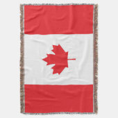 Kanada-Flagge Decke (Vorderseite Vertikal)