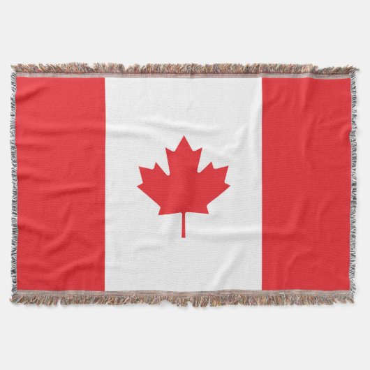 Kanada-Flagge Decke (Vorderseite)