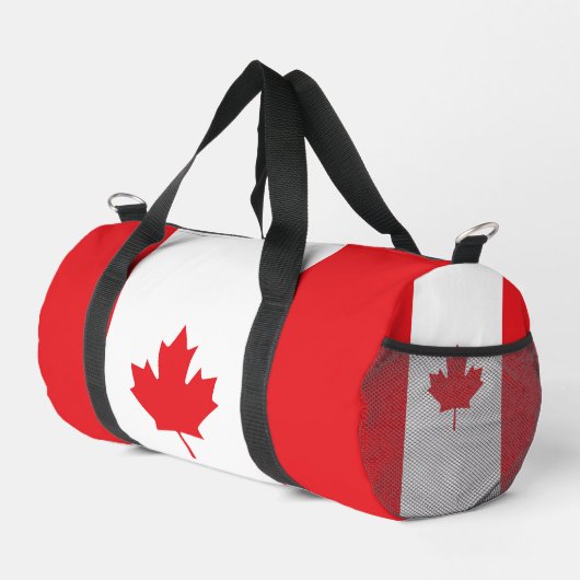 Kanada-Flagge Duffle Bag (Rechte Ecke)