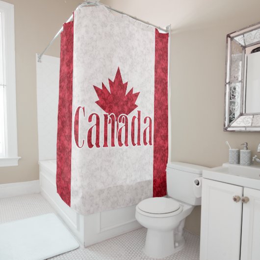Kanada, Flagge Duschvorhang (Beispiel)