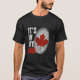 Kanada-Flagge Es Ist In Meiner DNA Männer Frauen K T-Shirt