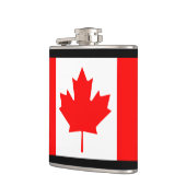 Kanada-Flagge Flachmann (Links)