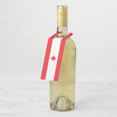 Kanada-Flagge Flaschenanhänger (Angewinkelt)