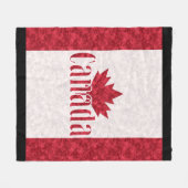 Kanada, Flagge Fleecedecke (Vorderseite (Horizontal))