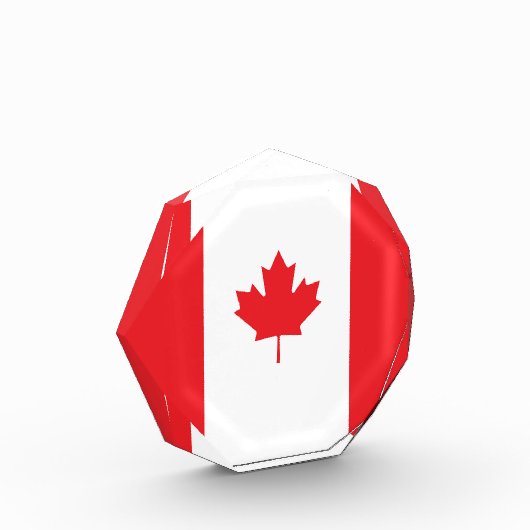 Kanada-Flagge Fotoblock (Links)