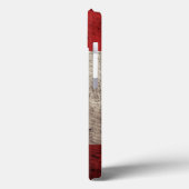 Kanada-Flagge für altholzgetreide Case-Mate iPhone Hülle (Rückseite / Links)