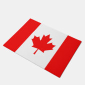 Kanada-Flagge Fußmatte (Schrägansicht)