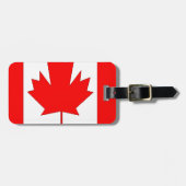 Kanada-Flagge Gepäckanhänger (Vorderseite horizontal)