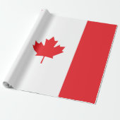 Kanada-Flagge Geschenkpapier (Ungerollt)