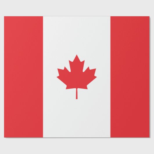 Kanada-Flagge Geschenkpapier (Flach)