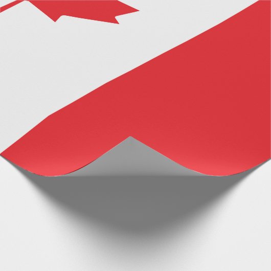 Kanada-Flagge Geschenkpapier (Ecke)