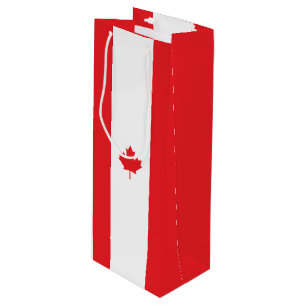 Kanada-Flagge Geschenktüte Für Weinflaschen