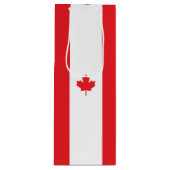 Kanada-Flagge Geschenktüte Für Weinflaschen (Vorderseite)