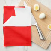 Kanada-Flagge Geschirrtuch (Viertel Falte)