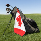 Kanada-Flagge Golfhandtuch (Gras)