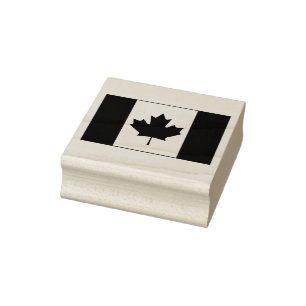Kanada-Flagge Gummistempel