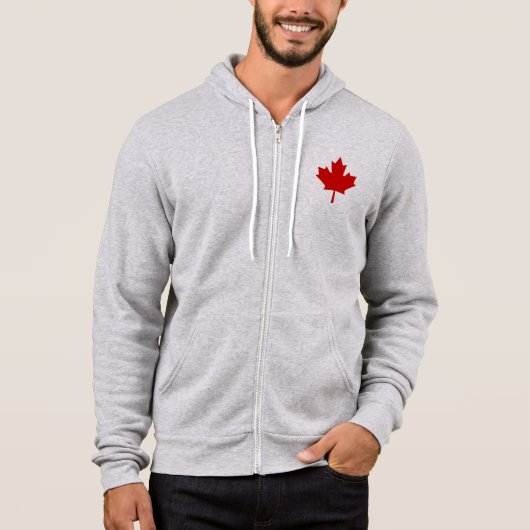 Kanada-Flagge Hoodie (Vorderseite)
