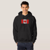 Kanada-Flagge Hoodie (Vorne ganz)