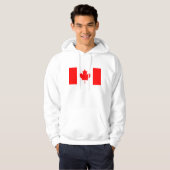 Kanada-Flagge Hoodie (Vorne ganz)