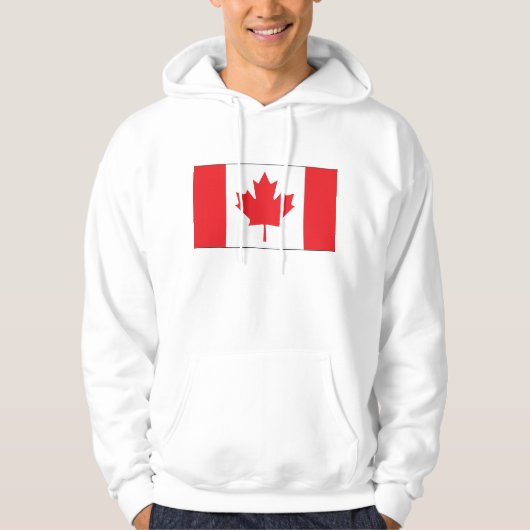 Kanada-Flagge Hoodie (Vorderseite)