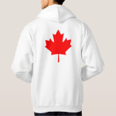 Kanada-Flagge Hoodie (Rückseite)