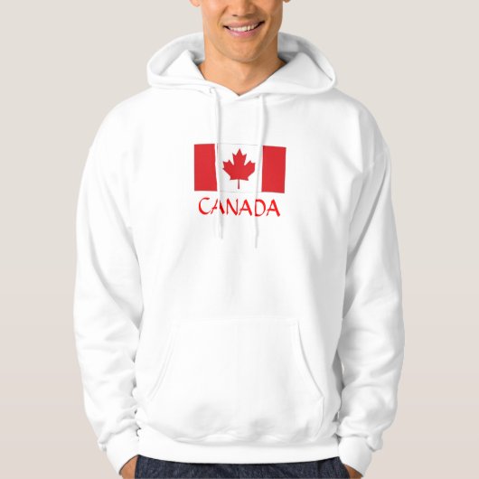 Kanada-Flagge Hoodie (Vorderseite)