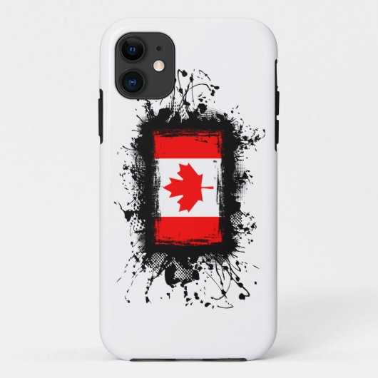 Kanada-Flagge iPhone 5 Fall Case-Mate iPhone Hülle (Rückseite)