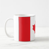 Kanada-Flagge Kaffeetasse (Links)