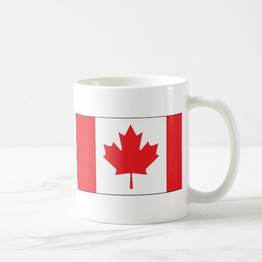 Kanada-Flagge Kaffeetasse (Rechts)