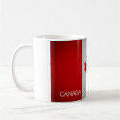 Kanada-Flagge Kaffeetasse (Links)