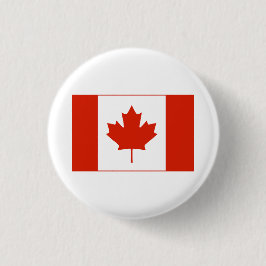 Kanada-Flagge Kanadische Flagge Word-Flagge Button