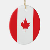 Kanada-Flagge Keramik Ornament (Rechts)