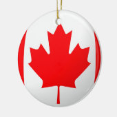 Kanada-Flagge Keramikornament (Links)