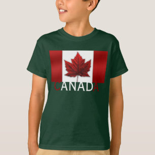 Kanada-Flagge Kinder-Shirt Kanada-Souvenir T-Shirt